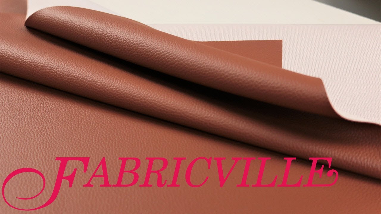 Madeleine et Fabricville - Comment coudre du simili cuir