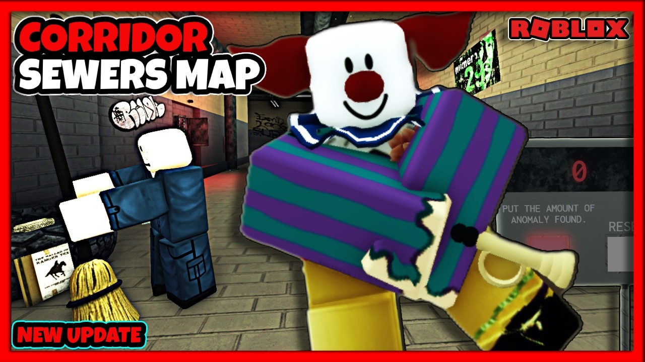 CORRIDOR [ SEWERS MAP ] : NEW UPDATE is Terrifying | Roblox | Gameplay Walkthrough