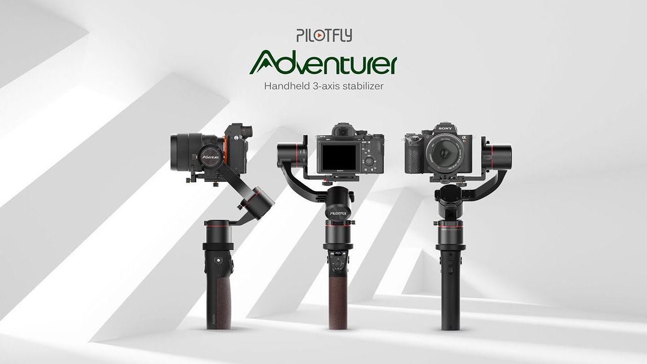 The SMALLEST yet most POWERFUL GIMBAL 2018?  (Pilotfly Adventurer)