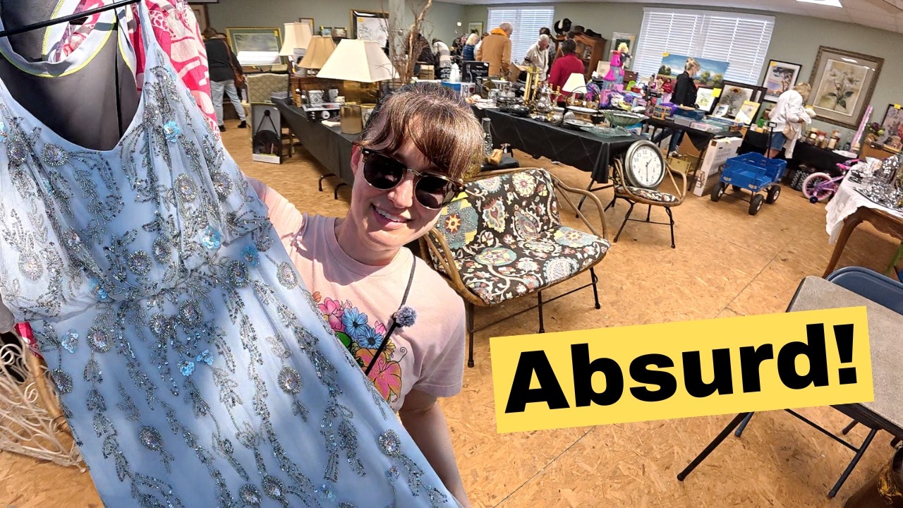 This Rummage Sale Was ABSOLUTELY WILD!