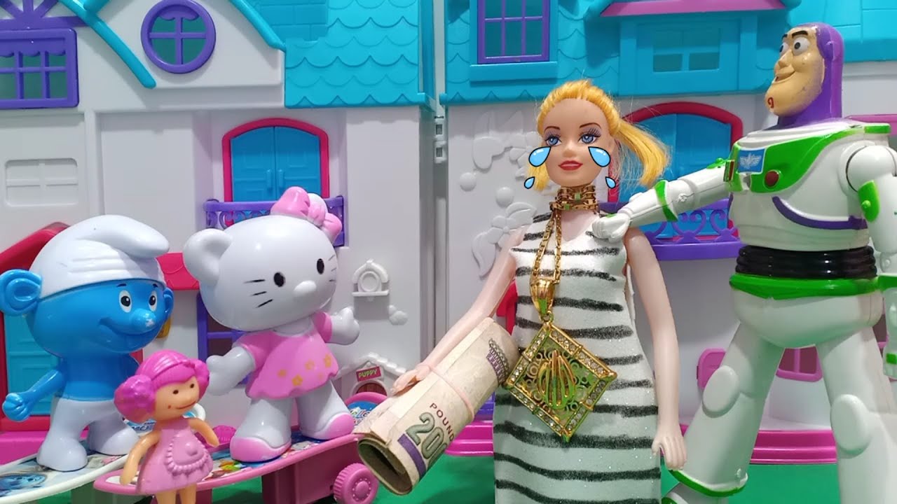 الشرطي قبض على حراميه البيوت😭/ألعاب حبيبه/ألعاب أطفال/قصص اطفال The policeman arrested the thief