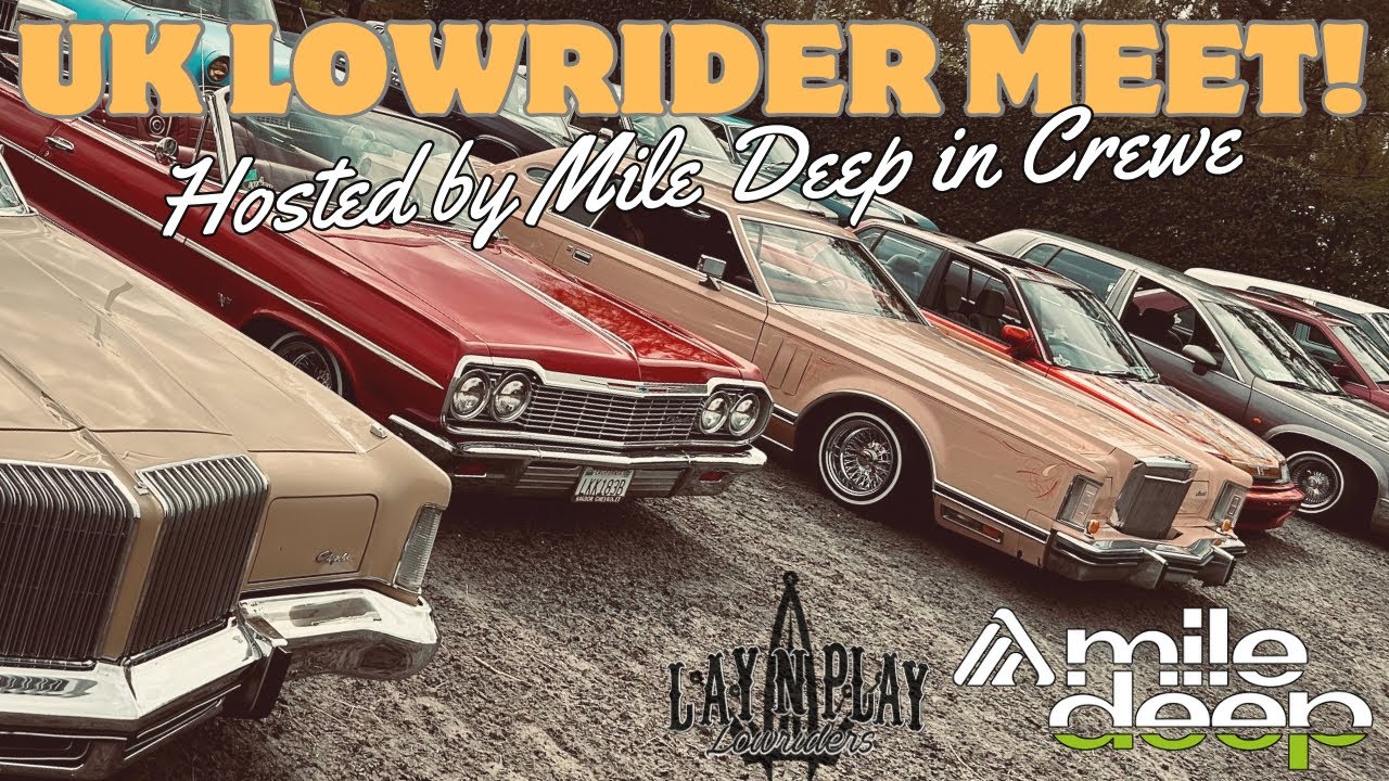 UK LOWRIDER MEET! - A bunch of dope low-lows get together at UK Detailing Brand Mile Deep!