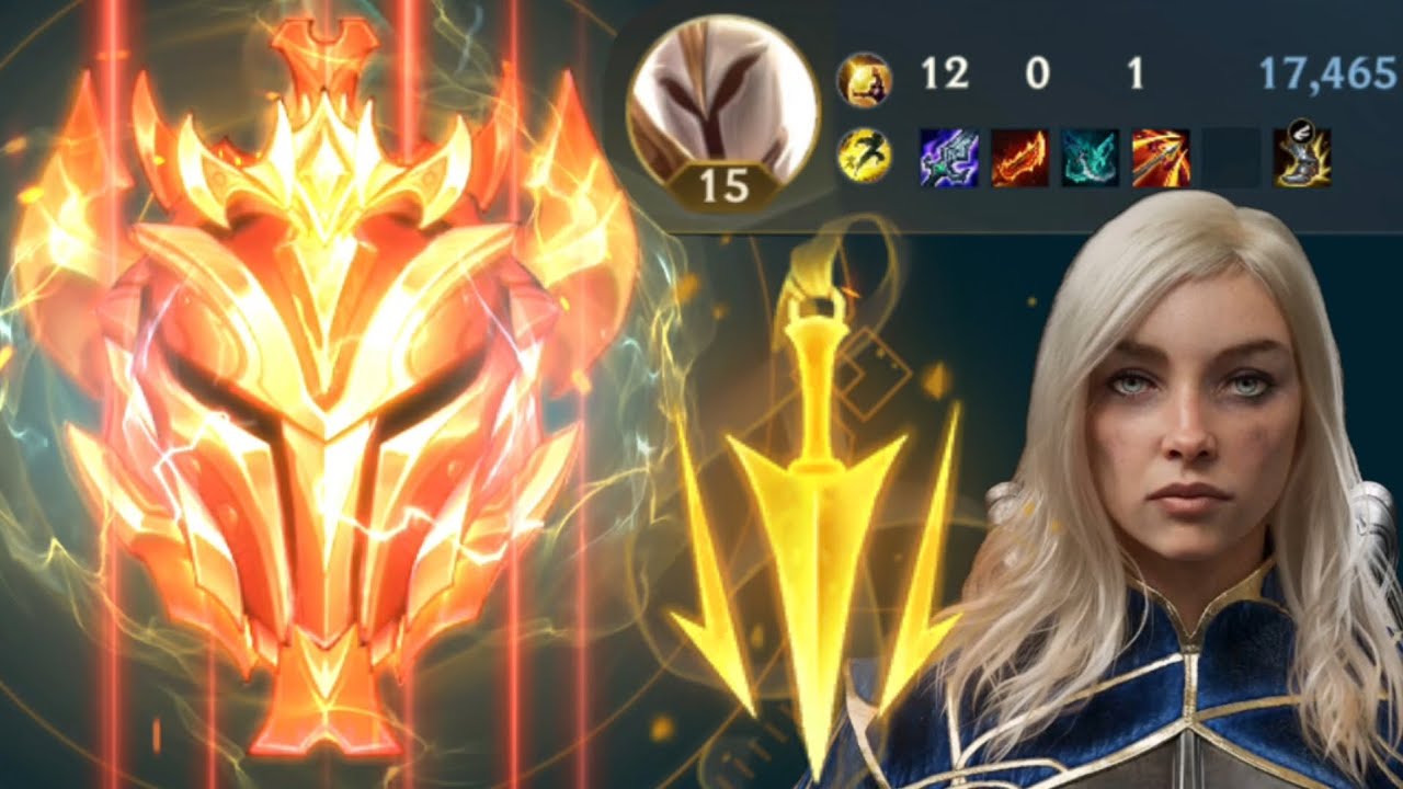 Wild Rift Grandmaster💅 ZERO DEATHS CLEAN Kayle Gameplay
