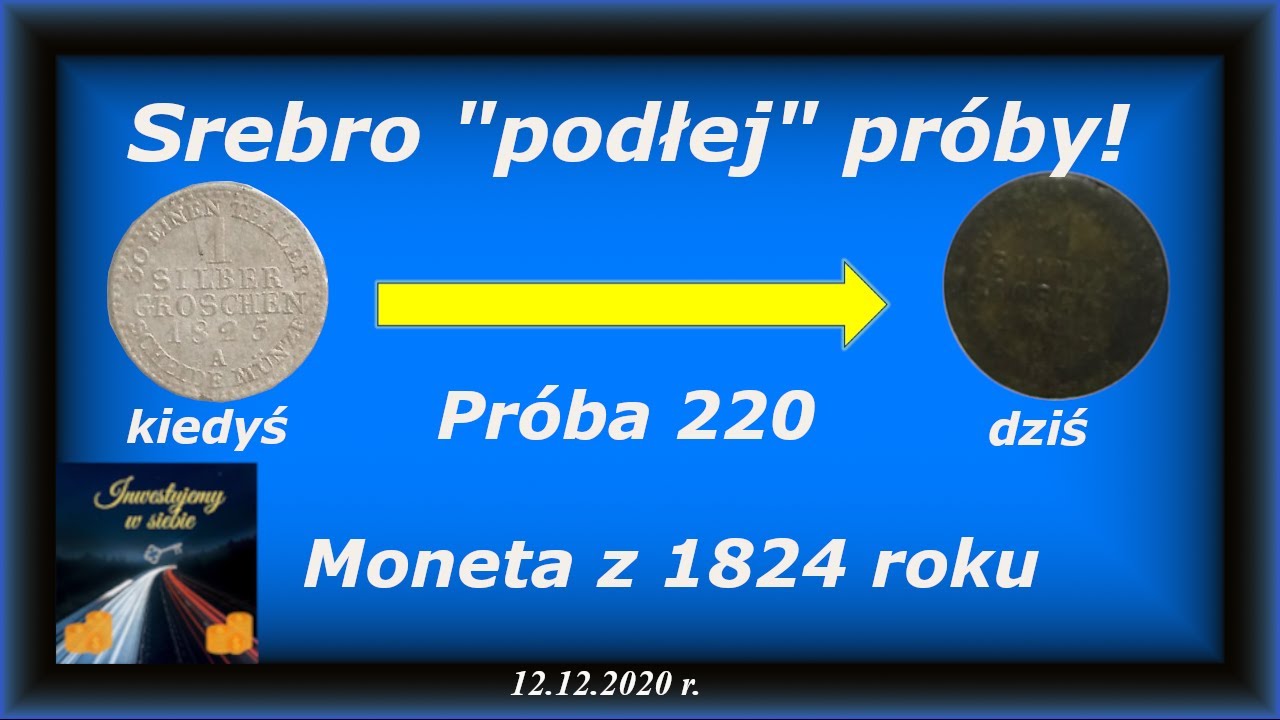 Srebro tylko z nazwy - Silber groschen z XIX wieku!