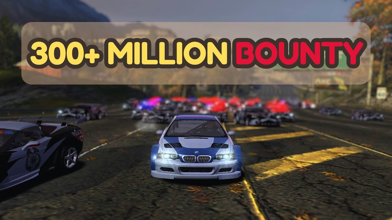 Record 300 Million Police BOUNTY | Need for Speed: Most Wanted (2005)