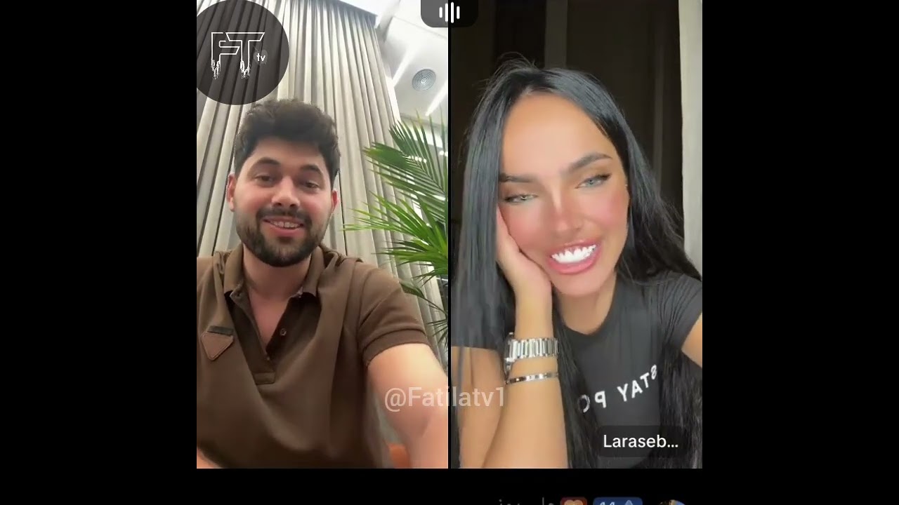 حسين ولارا لايف كله ضحك اجواء مهضومة#فرصة_تانية #قسمة_ونصيب 