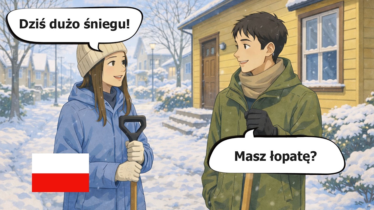Real Polish Winter Dialogues  | 20 Minutes of Everyday Situations