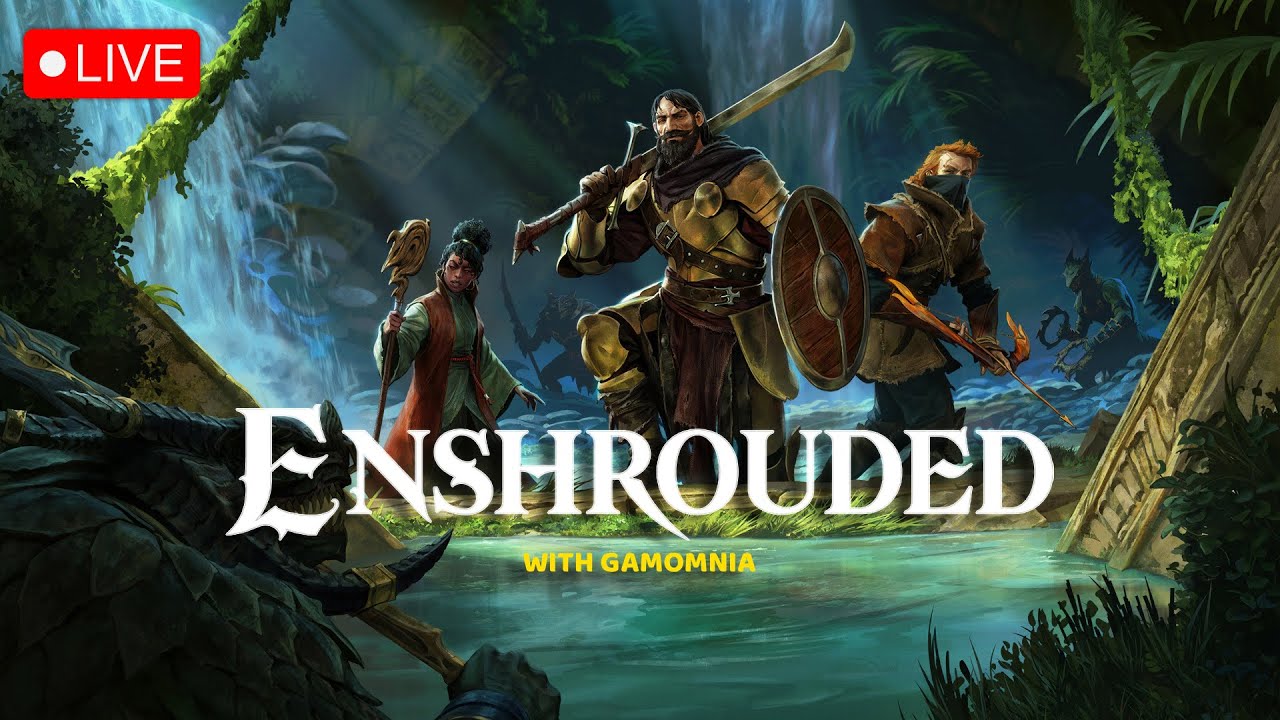 Relaxing Enshrouded Gameplay - Live Streaming -  Lost 75hours Game Progress :( - Part 1