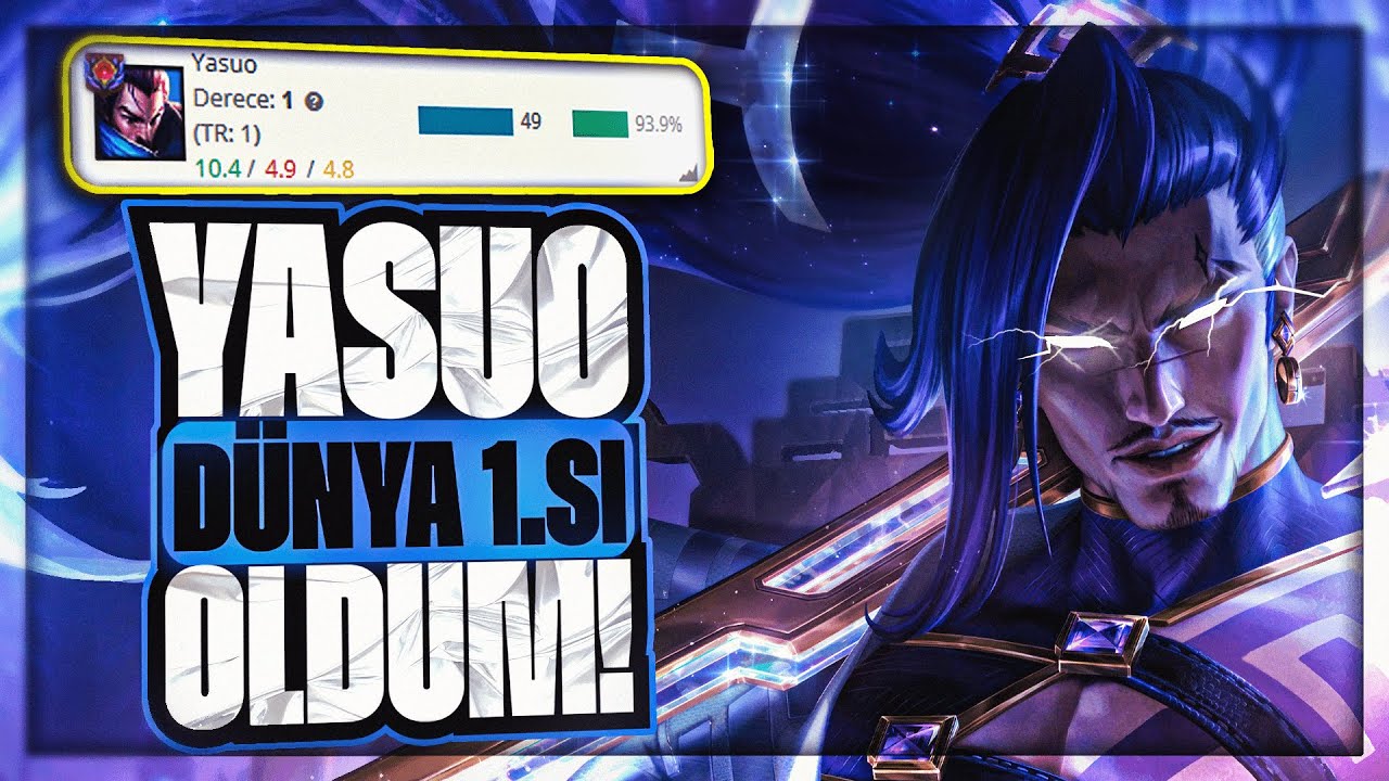 YASUO DÜNYA BİRİNCİSİ OLDUM! 🌪️ | UNSTOPPABLECARRY YASUO
