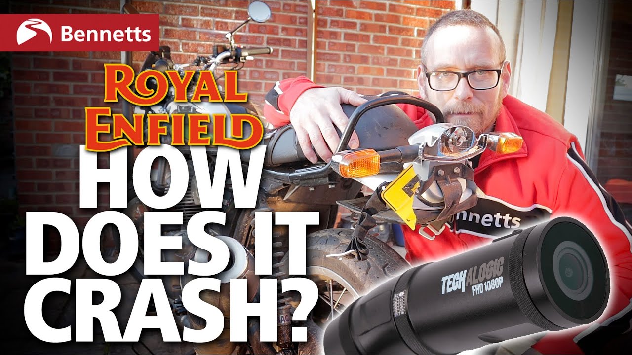 I got knocked off my Royal Enfield Interceptor 650 | Dash-cam crash