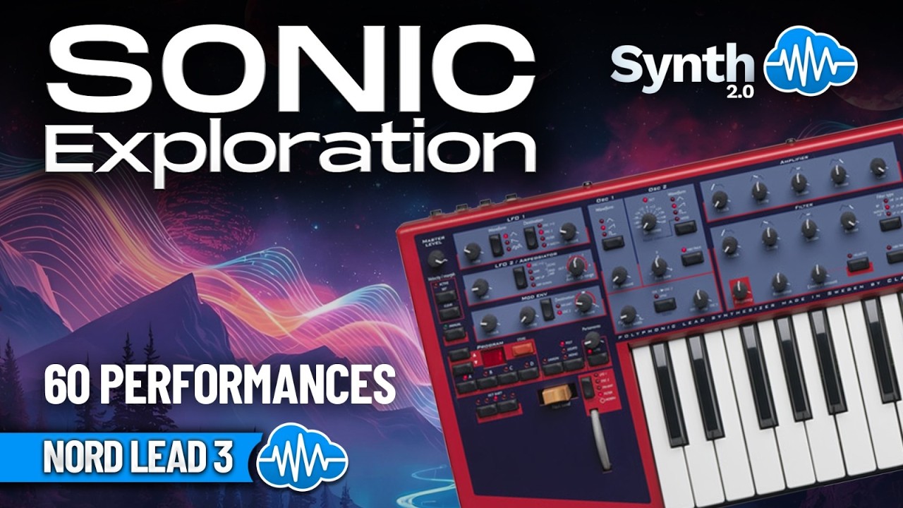 NORD LEAD 3 - 60 Custom Performances - SONIC EXPLORATION V1 Soundset