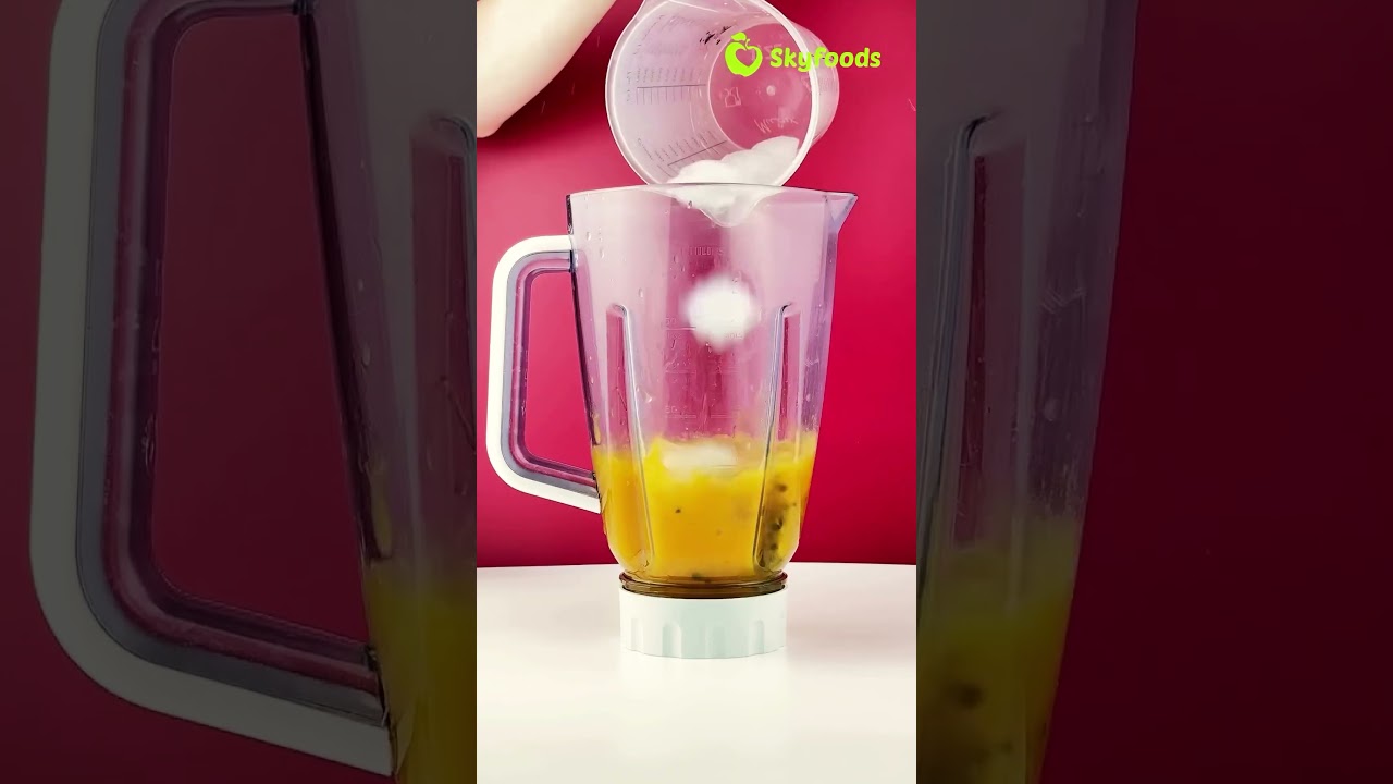 Летний bubble tea из манго и маракуйи ! Рецепт👇
