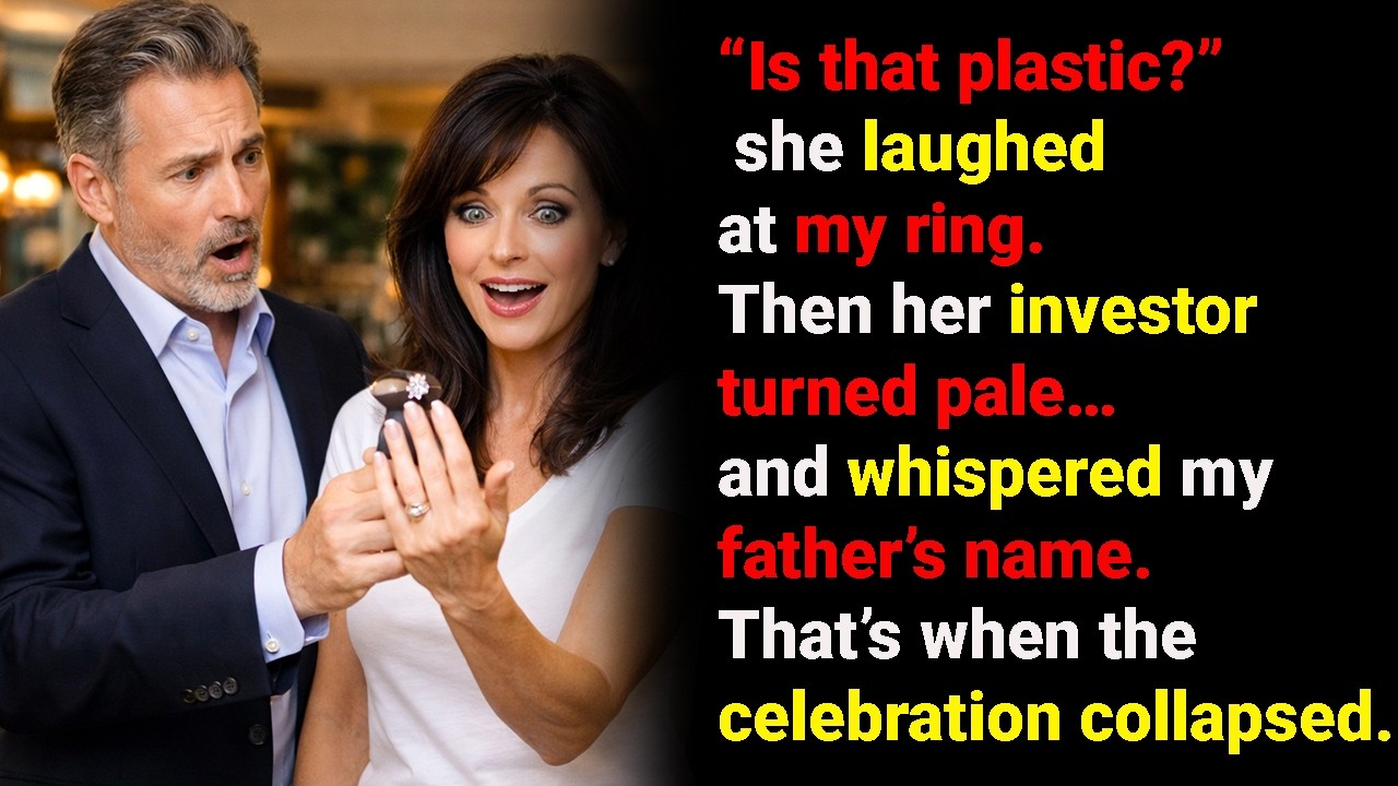 My Daughter-in-Law Laughed at My Ring — Then Her Investor Turned Pale and Said My Father’s Name
