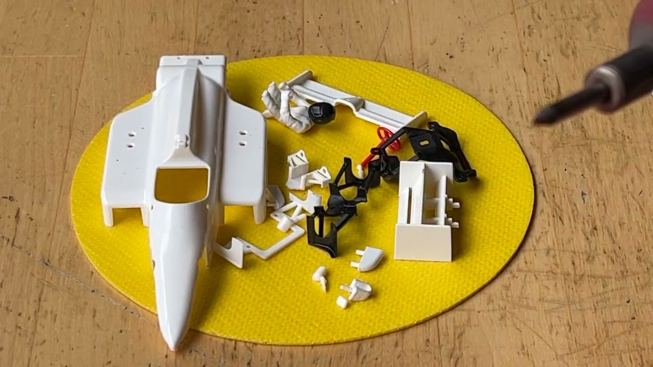 WEST COAST SLOT CARS - NSR CUSTOM F1 BODY KIT FROM START TO FINISH!