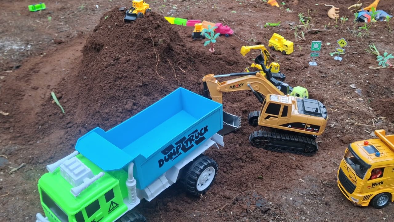 Gabungan car toys truck rc #mainananak 
