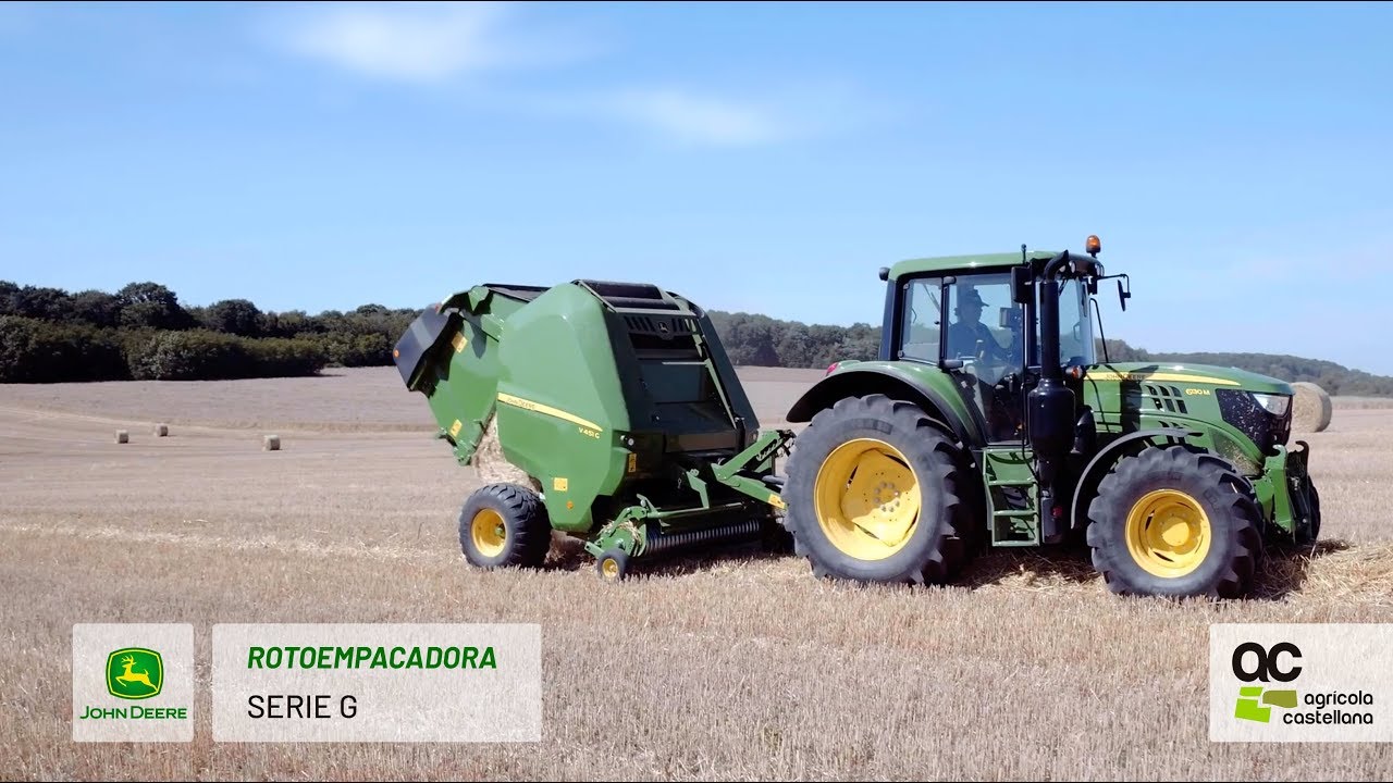 Rotoempacadora de Cámara Variable John Deere Serie G