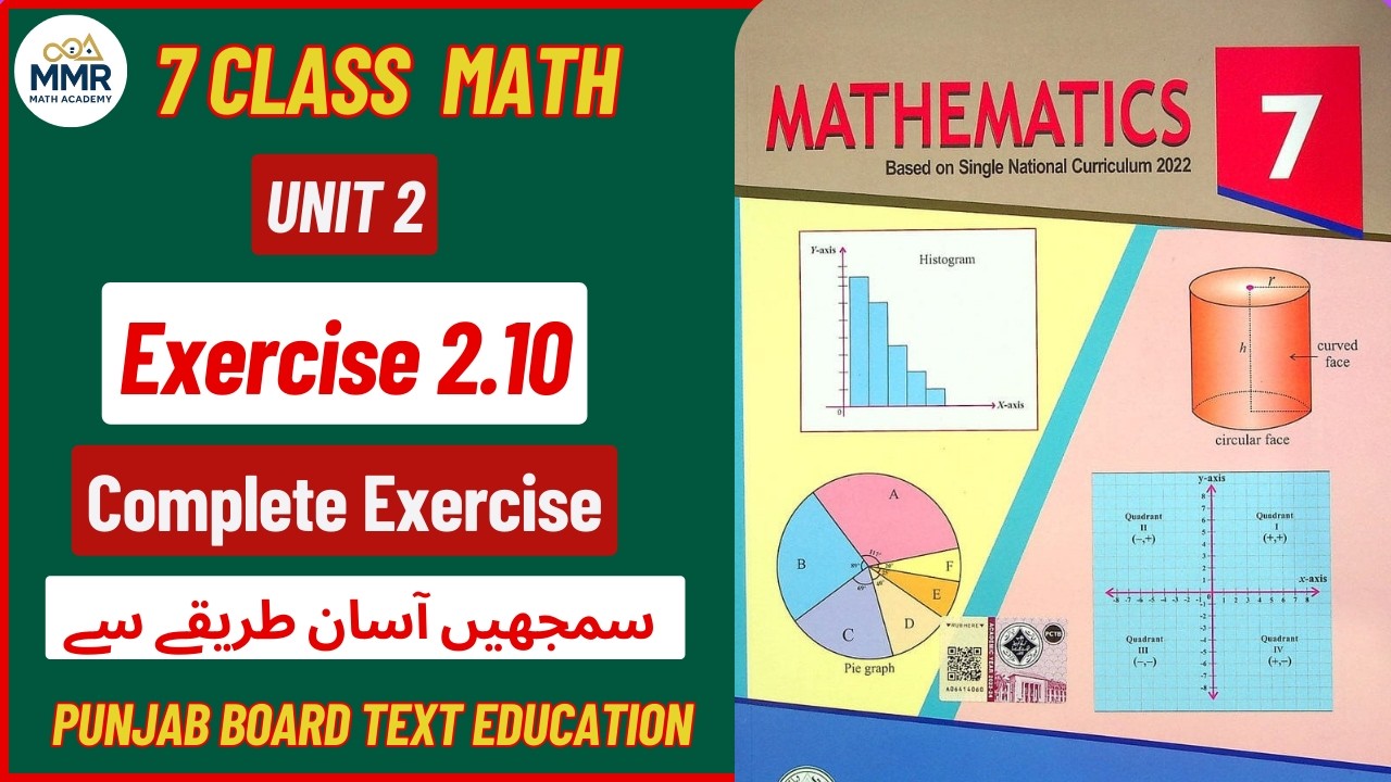 Class 7 Math | Unit 2 | Exercise 2.10 | Complete Solutions in Urdu | Easy Method | PCTB 2025