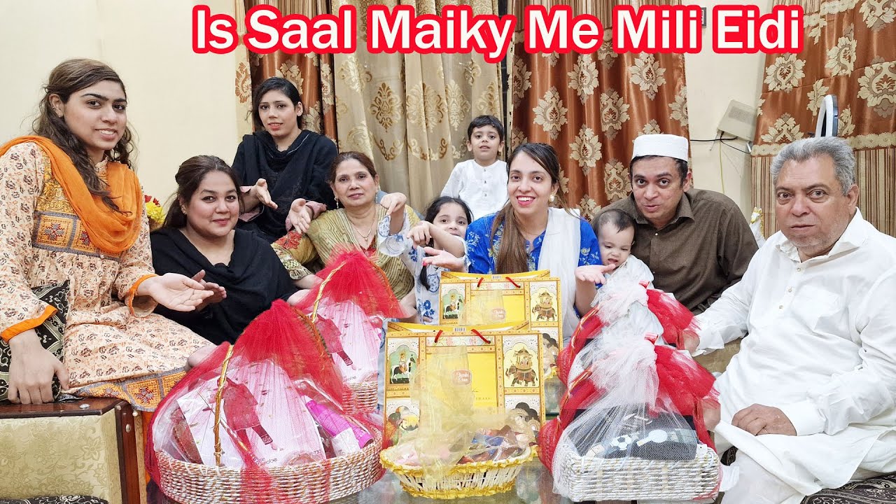 Maiky Me Khud Eid Lene Gayi | Eidi Me Kia Kia Mila | Eid 2024 | Momina Ali