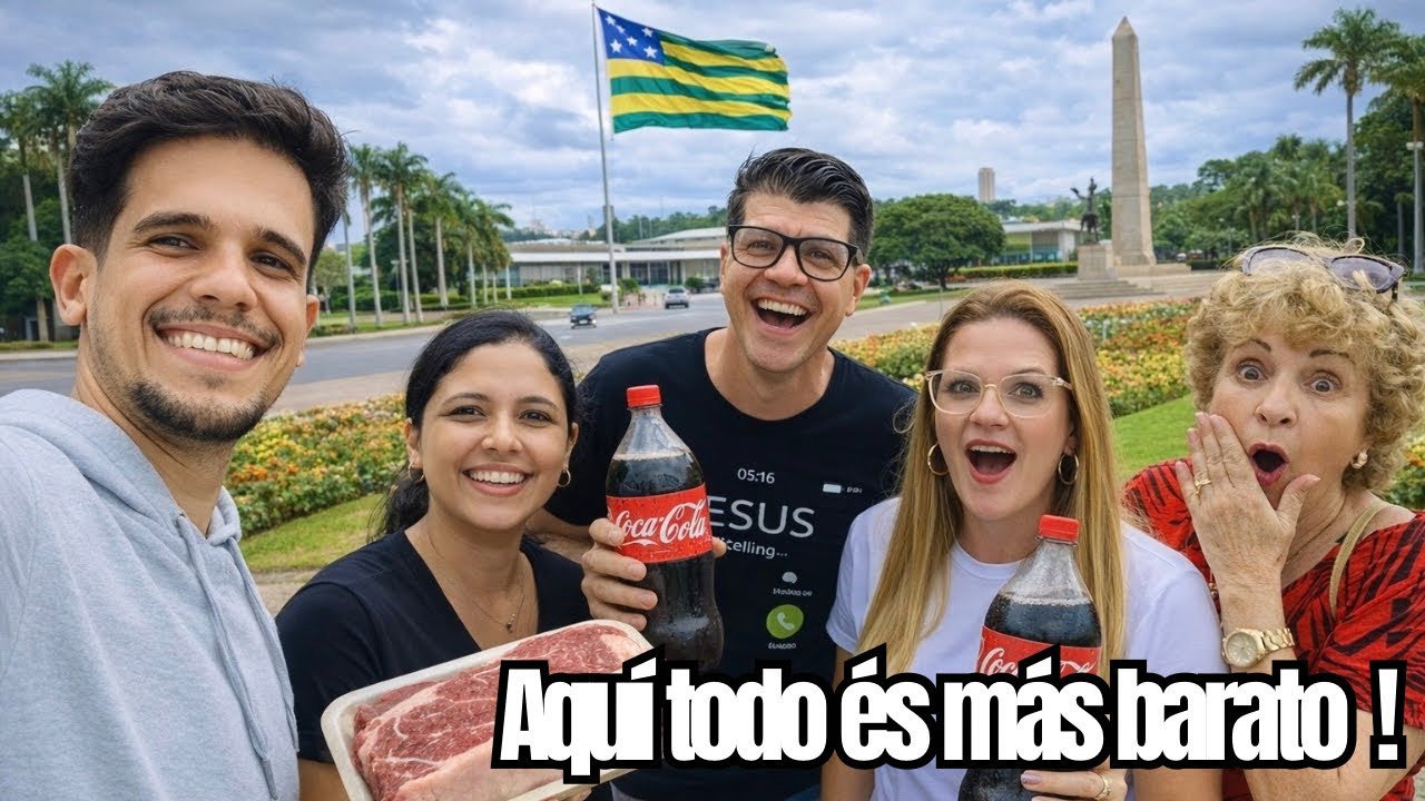 Todo Aquí los Impresionó 😱!! Dejarán su Ciudad para Vivir en Goiania🇧🇷 ?