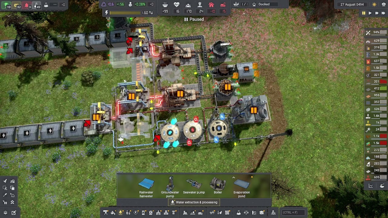 Capt Of Industry Realism Pt10: Tier 2 Science and Tier 3 Buildings For Project Clean Up