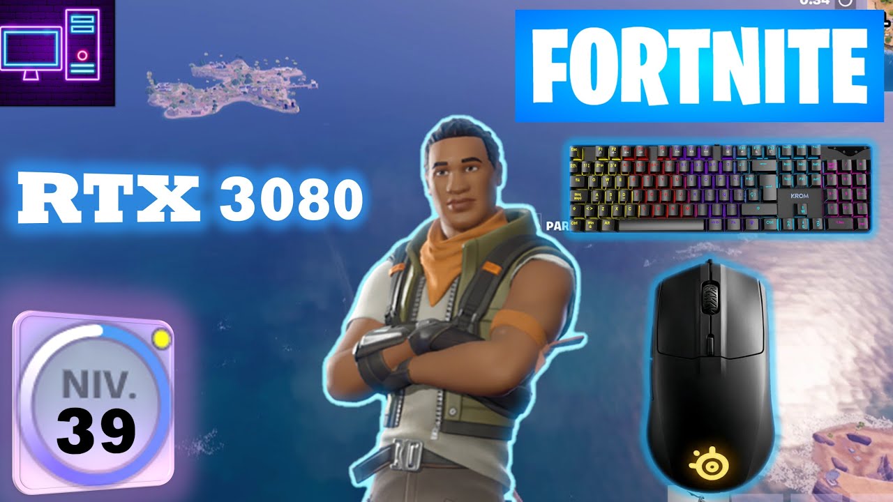 Fortnite on PC - RTX 3080 - i9 12900k - Keyboard & Mouse Gameplay - Rival 3 - Level 39