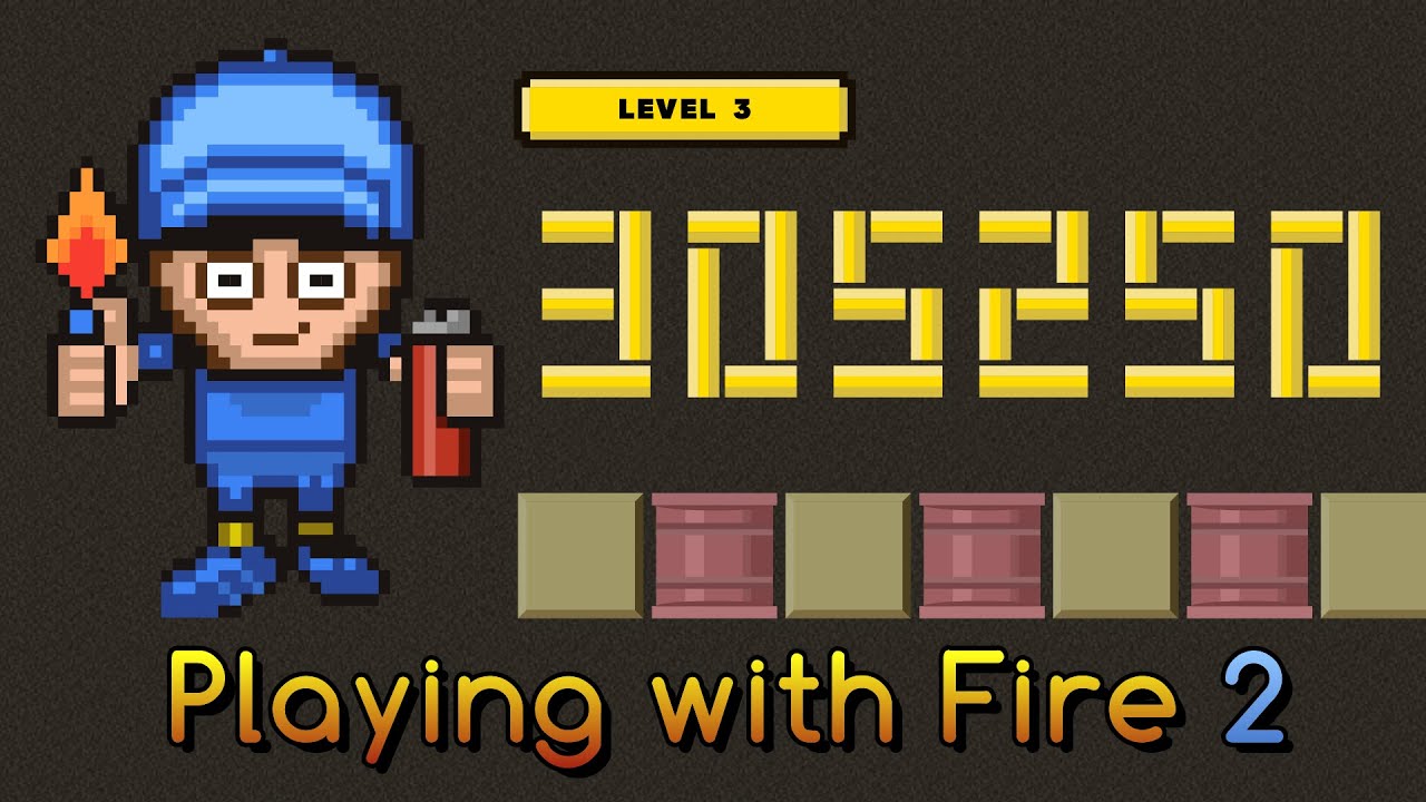 【彩色玻璃燈】-Playing with Fire 2, level 3-火把爆爆王2-Game play-305250