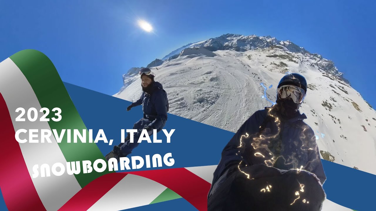 Snowboarding in Cervinia, Italy: What to expect in 2023 | Insta360 x3