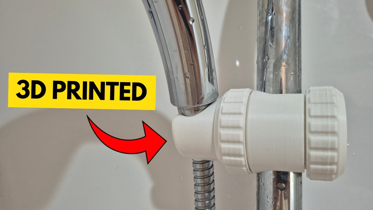 Fixing My Broken Shower Head Holder Using 3D Printing