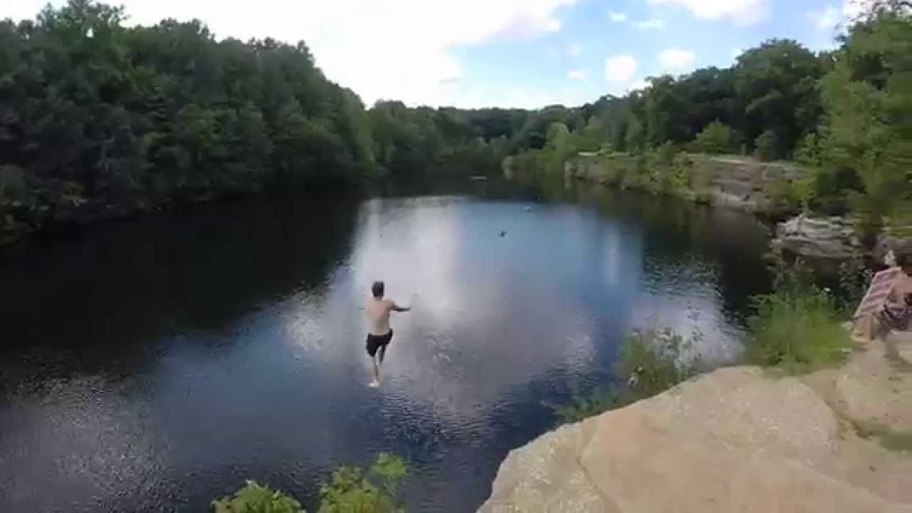 Nelsons Ledges Cliff Jumping