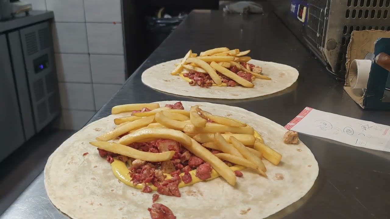 I work in a fast food restaurant in France