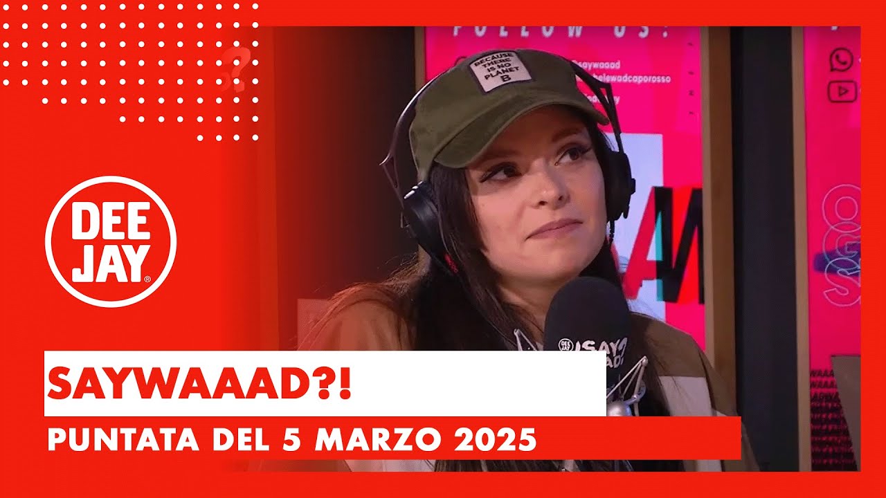 Francesca Michielin ospite a #SayWaaad – Puntata del 5 marzo 2025