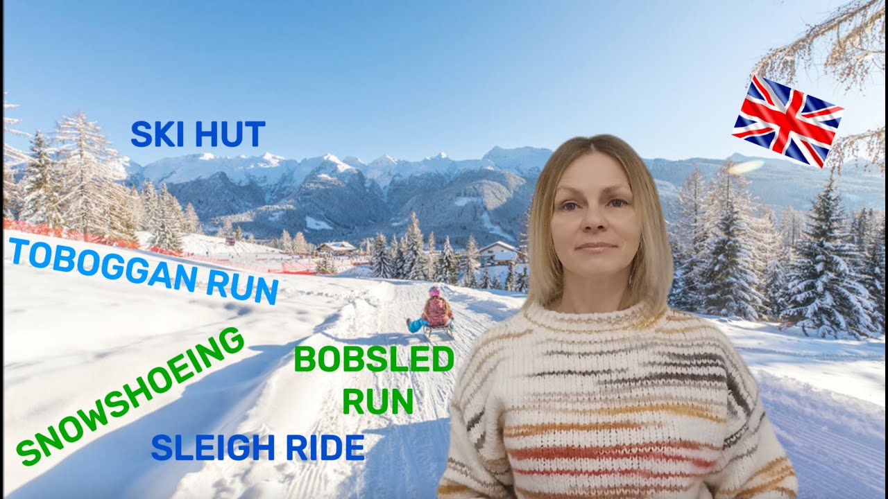 Dialogo in inglese in un albergo di montagna. Il receptionist propone attività alternative allo sci.
