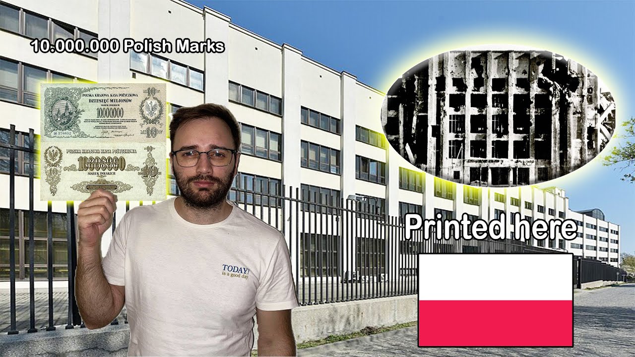 The 10.000.000 Polish Banknote was Printed here