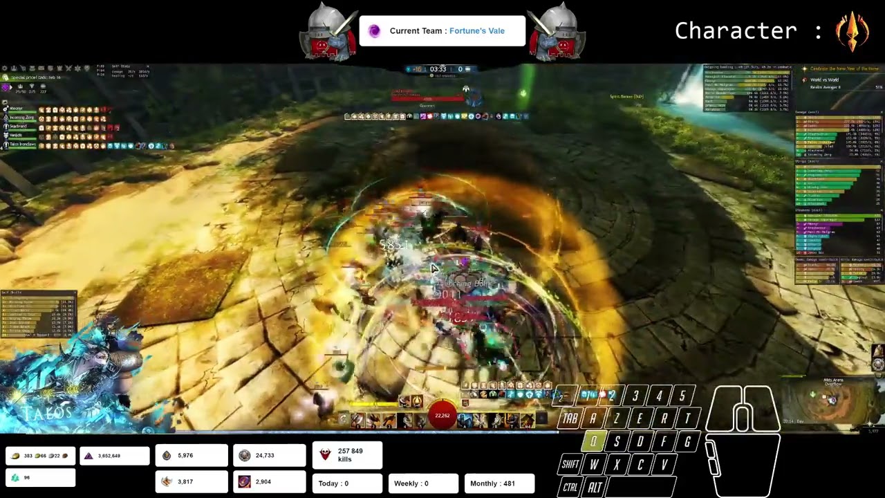 ⚔️ Talos - WvW scrim with [BuD] ! vs [RD] and [SNEK] ⚔️ [11/02/26]