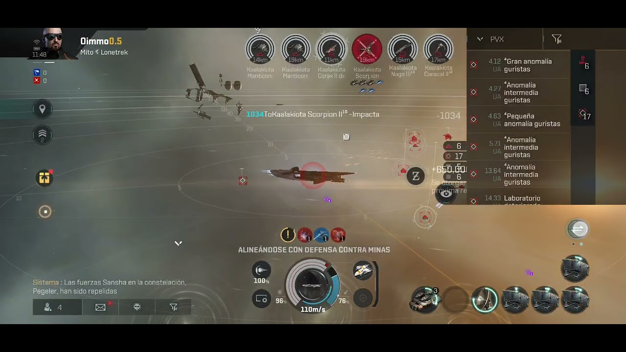 Eve echoes encuentros con CyanSea tiket de 31m