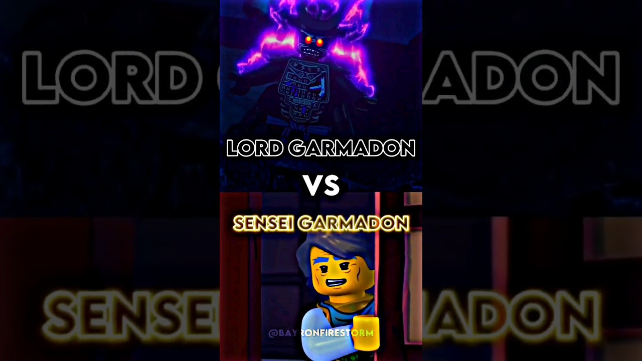 Ninjago Lord garmadon 🆚️ Sensei garmadon #ninjago #shorts #viral
