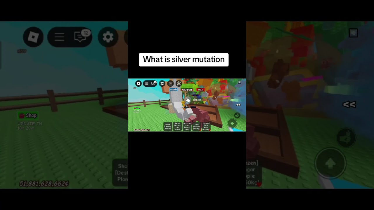 what is it#roblox #growagarden #gag #mutation#silver
