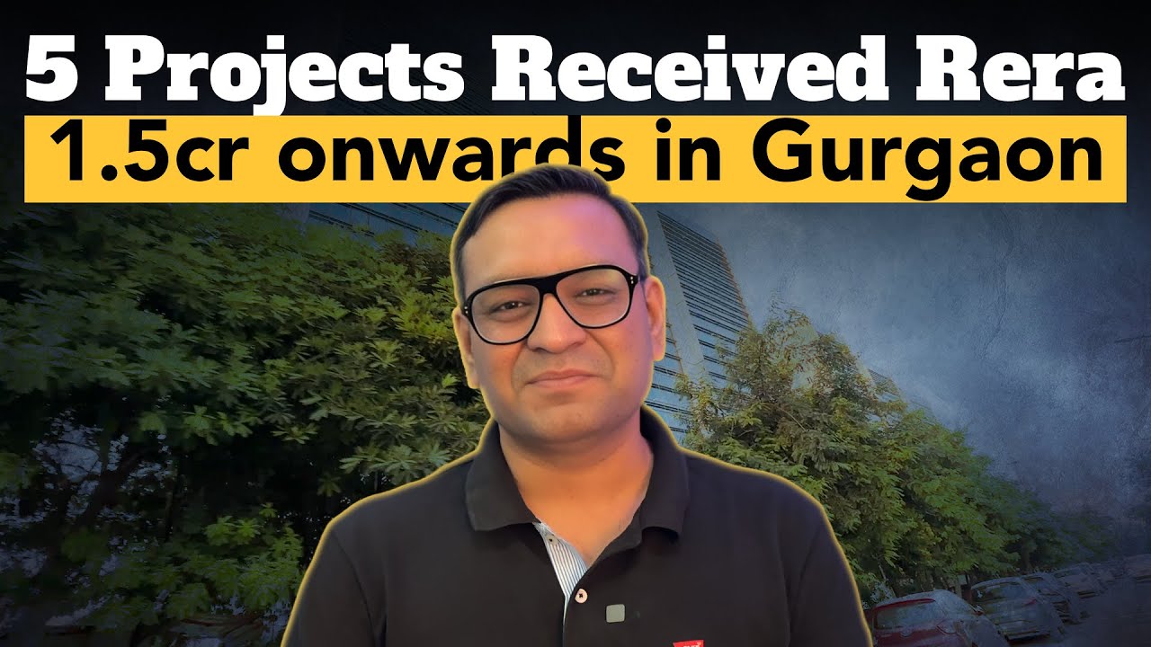 5 New Launch  Gurgaon Projects with RERA Approved &mdash; Starting at ₹1.5 Crore