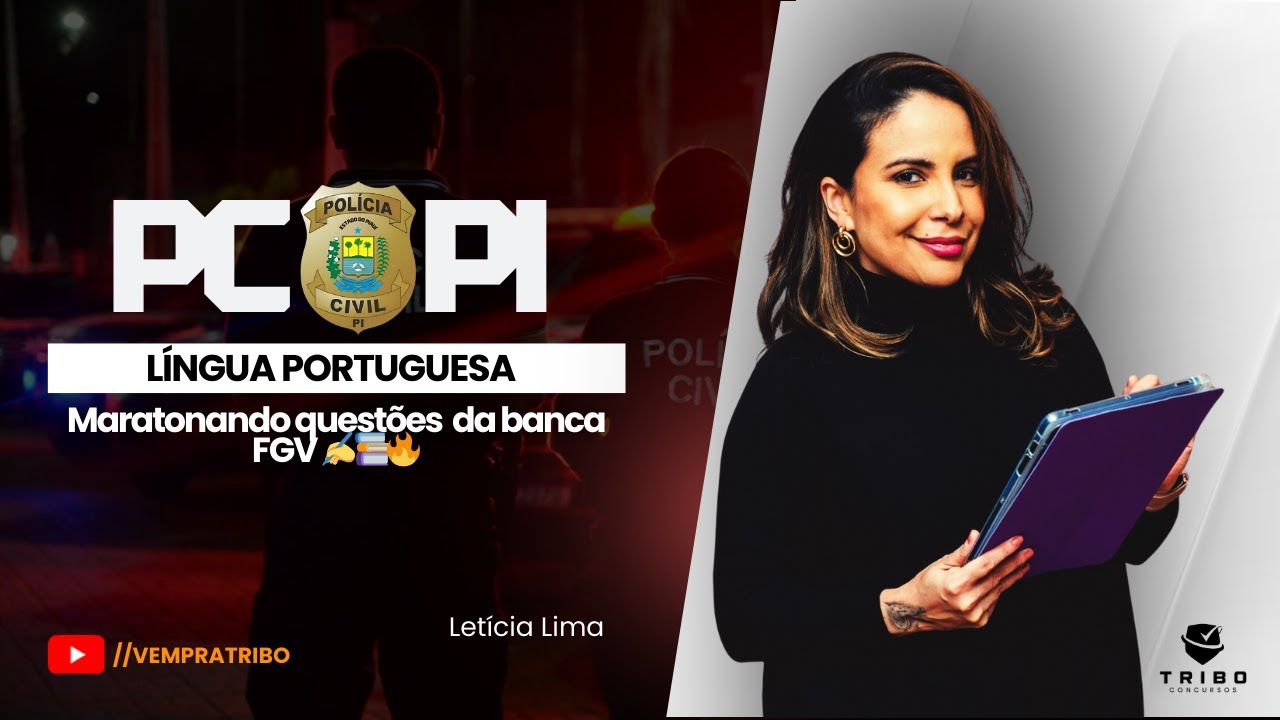 OIP-PCPI: Maratonando questões de Língua Portuguesa da banca FGV ✍️📚🔥