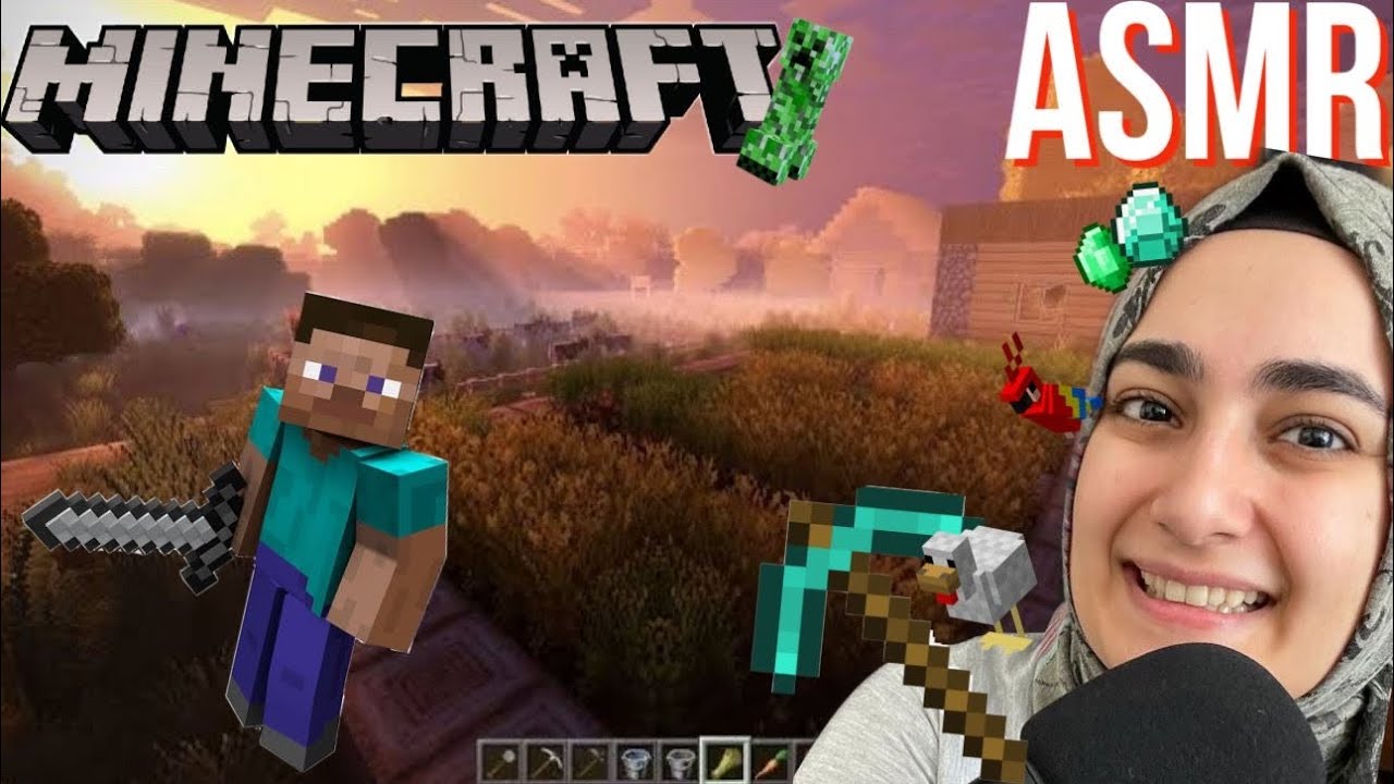 Pusu Kurdular 👀 ASMR Minecraft İLK GÜN! | ASMR Türkçe