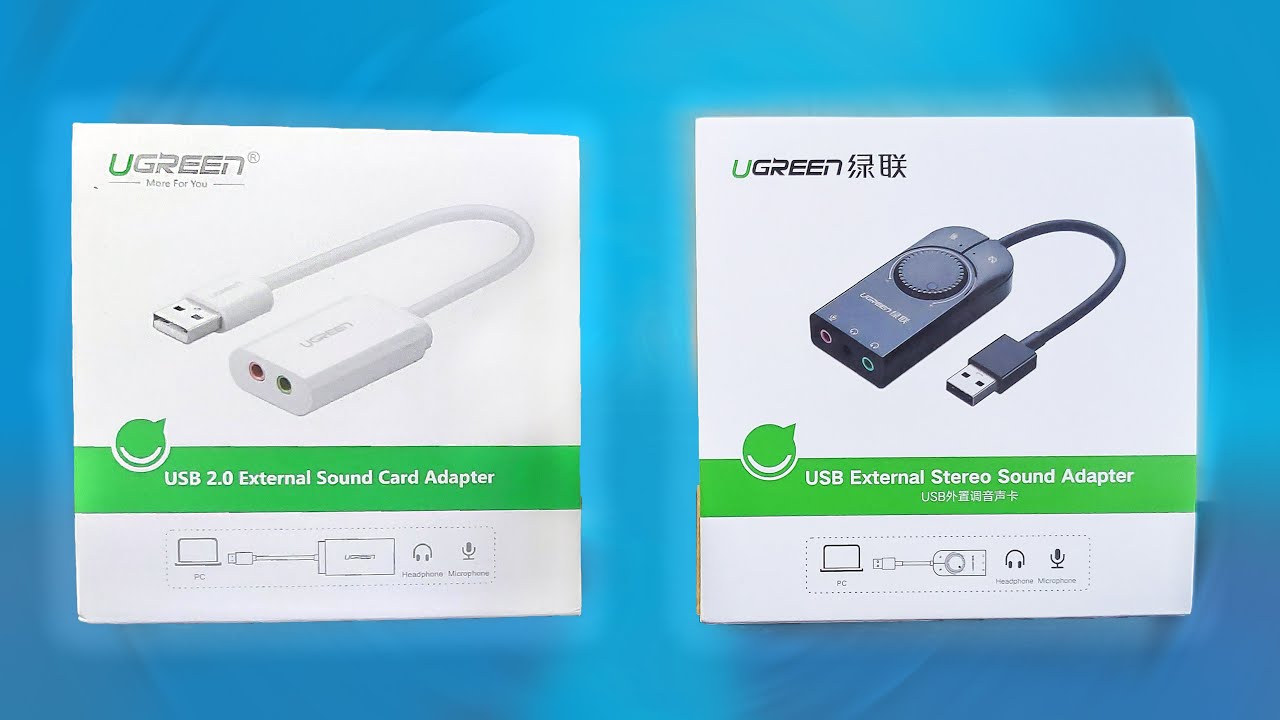 usb звуковая карта с AliExpress UGREEN КАКУЮ ВЫБРАТЬ?