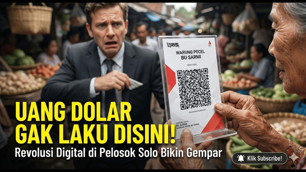 DIKIRA PRIMITIF! Bankir Wall Street Gemetar Lihat Nenek Penjual Pecel Lakukan Ini di Pasar Kumuh!