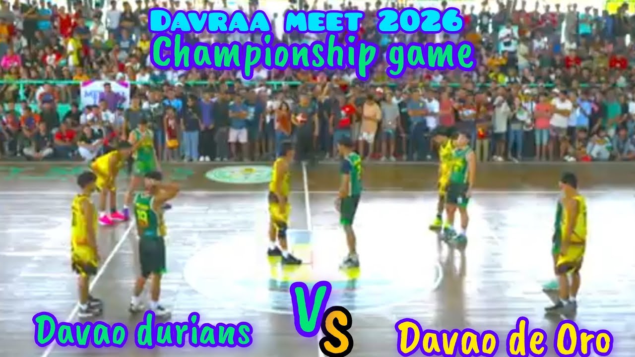 DAVAO CITY VS DAVAO DE ORO CHAMPIONSHIP FULL GAME 2026