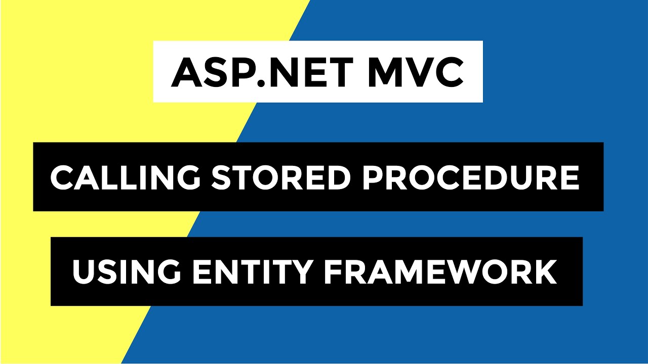 Как вызвать хранимую процедуру в ASP.NET MVC с использованием Entity Framework