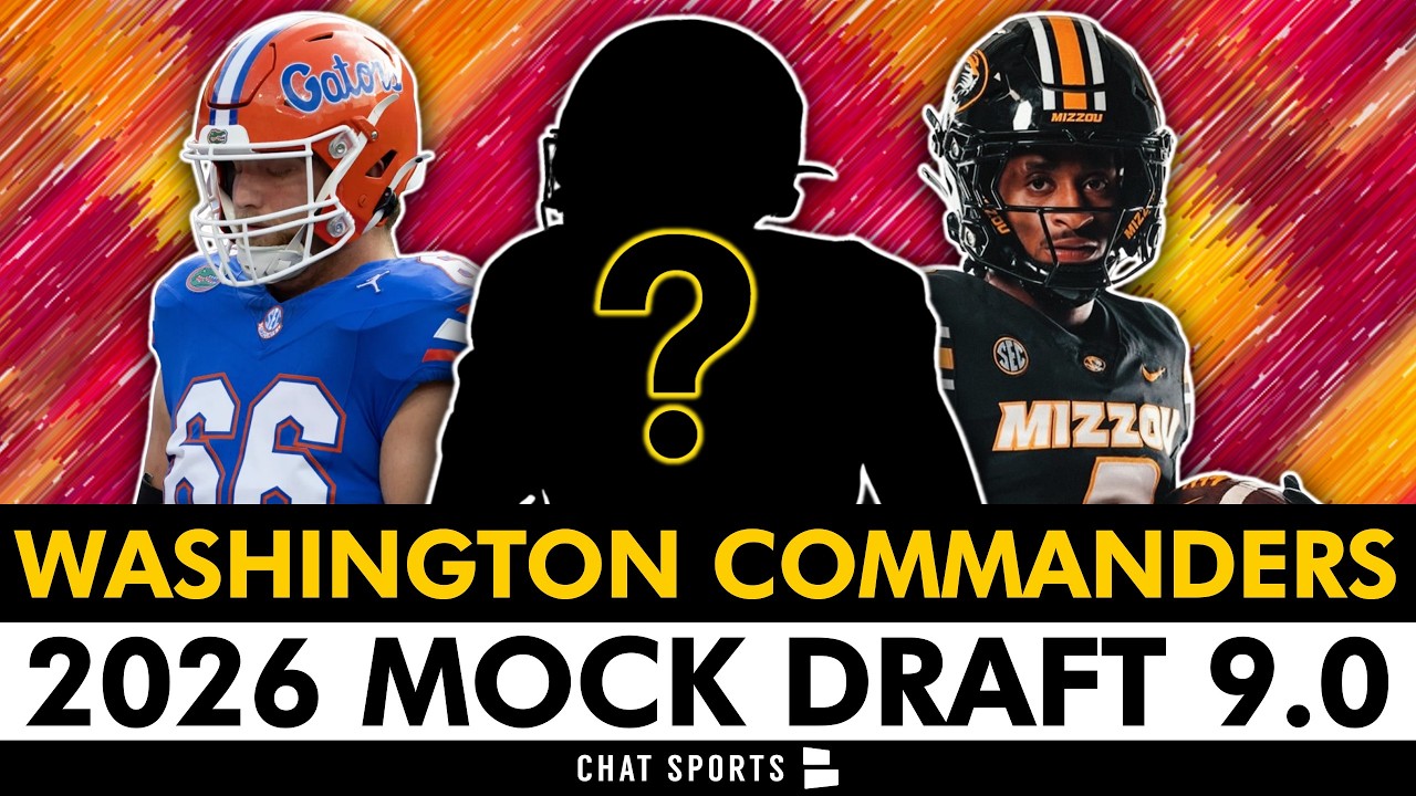 2026 Commanders Mock Draft 9.0: This Round 1 Pick Would TRANSFORM Washington&rsquo;s Defense Overnight