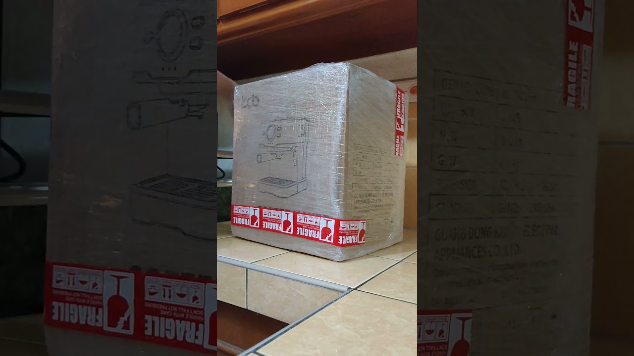 Unboxing KCB/Donlim Espresso Maker (KC-5403Pro)