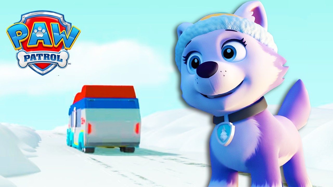 Everest and the PAW Patroller! 🚐 - PAW Patrol - Cartoons for Kids