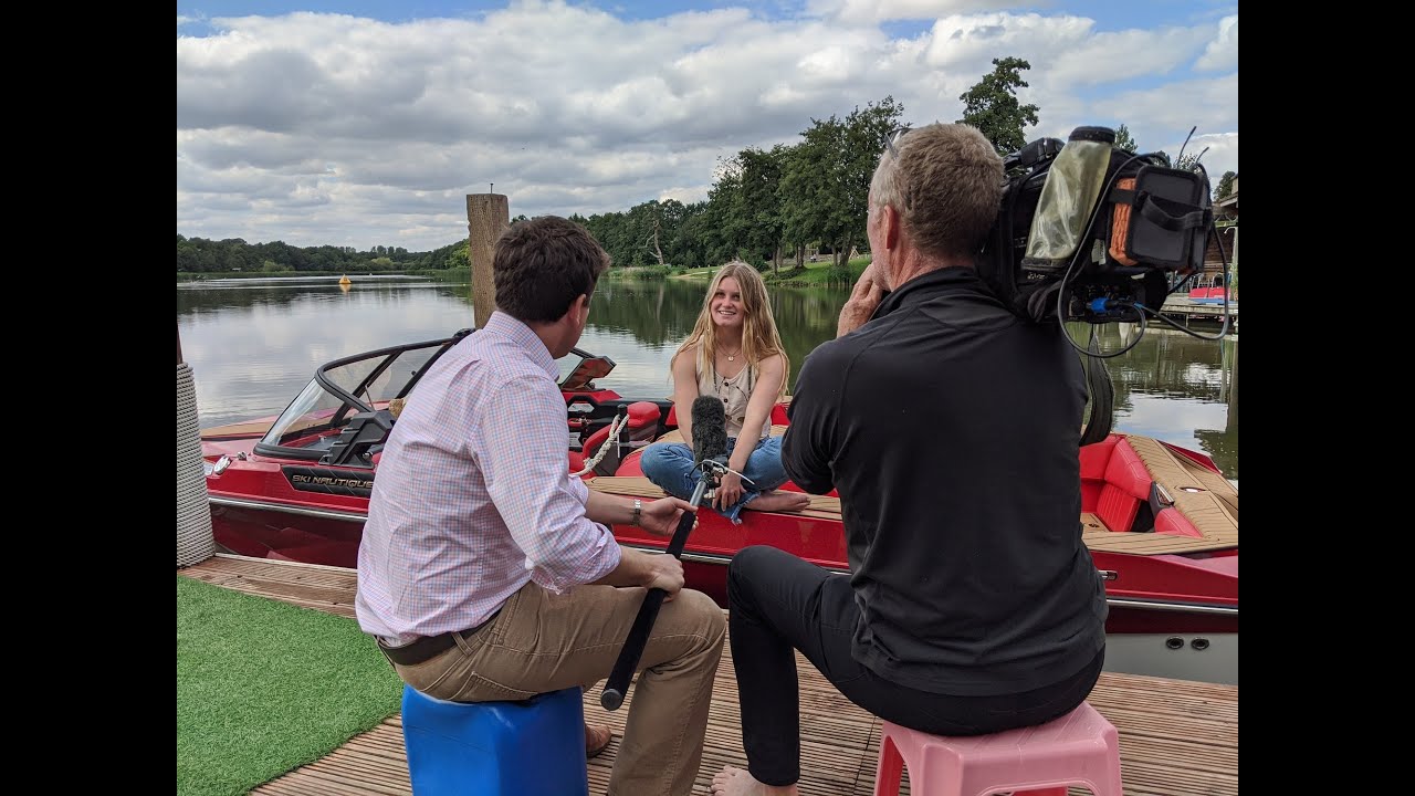 The Water Skiing Turps On TV