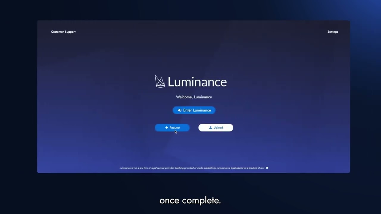 Achieve End-To End Workflow Automation with Luminance
