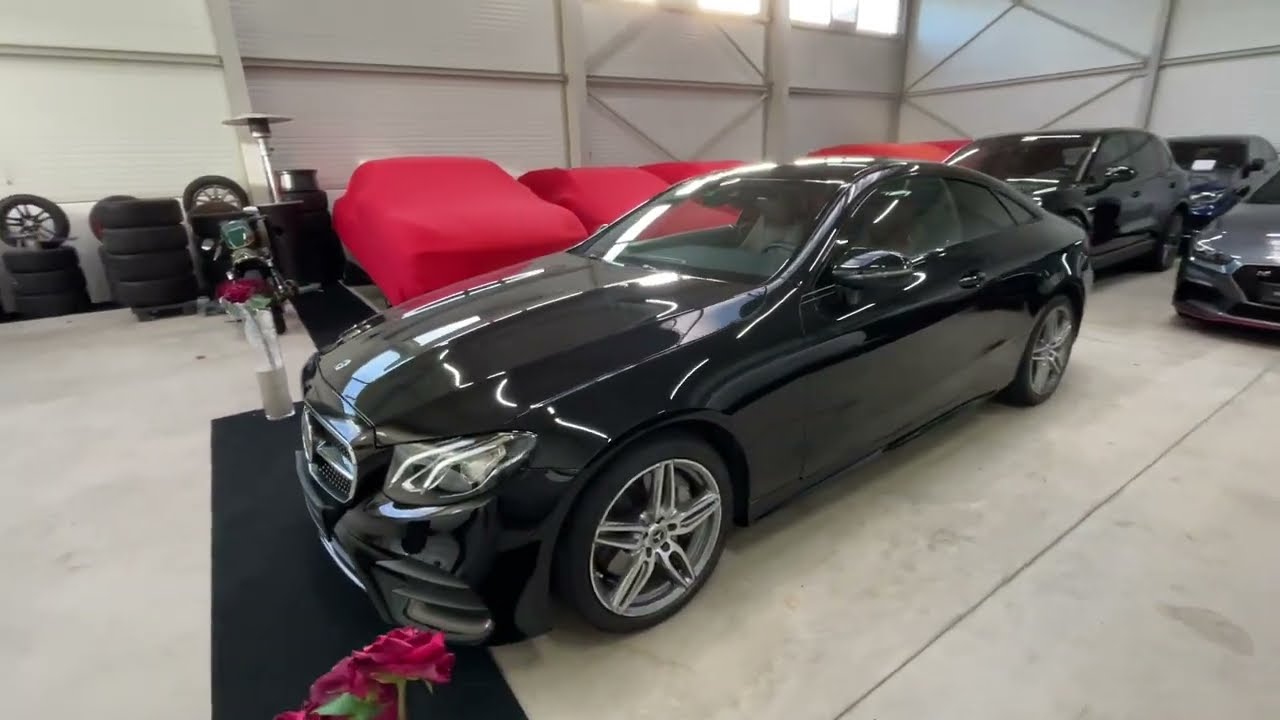 Mercedes E400d Coupe; Das Power-Coupe mit Golf Verbrauch